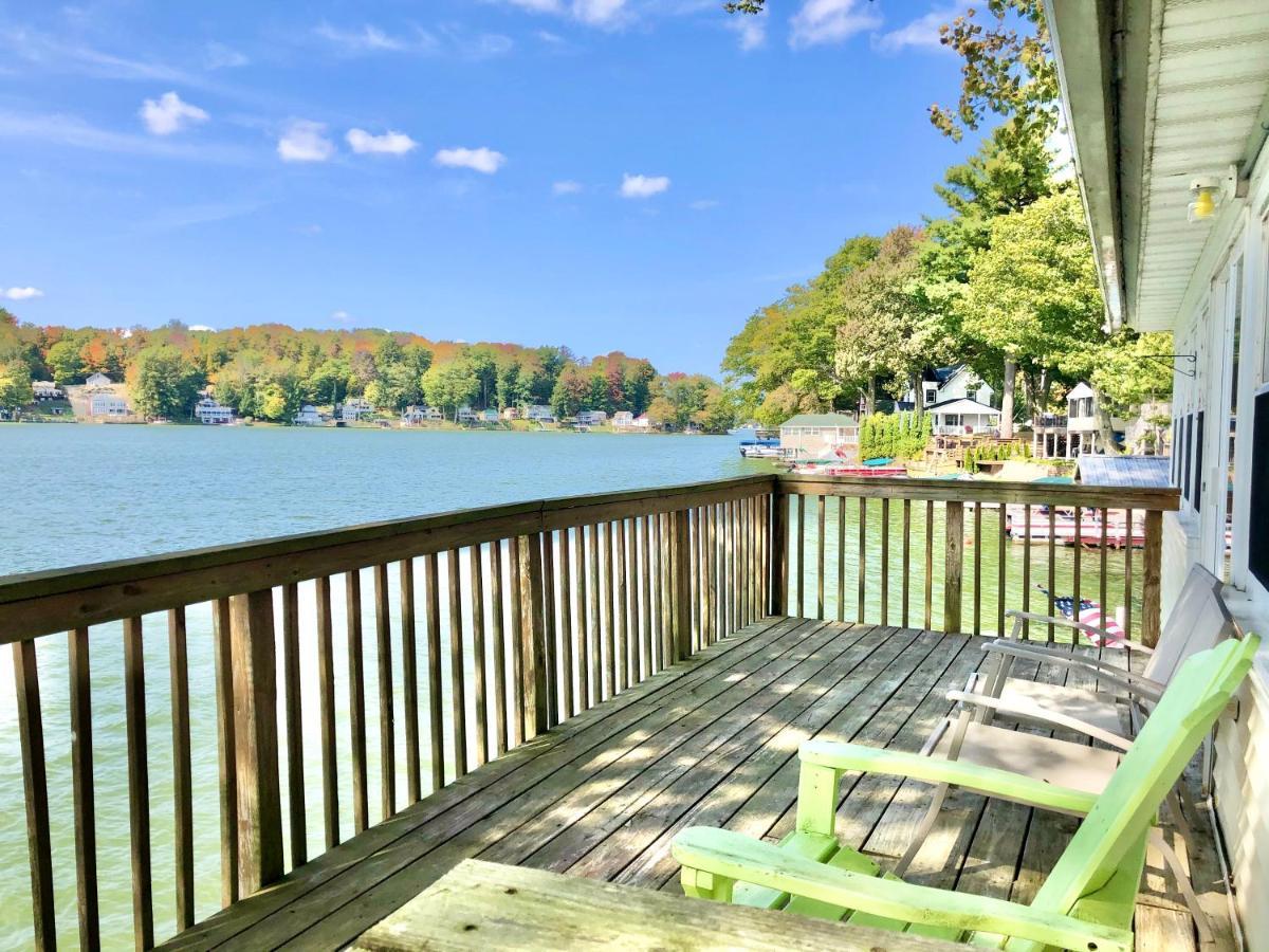 Lake Front Home Near Peek'n Peak Findley Lake Buitenkant foto